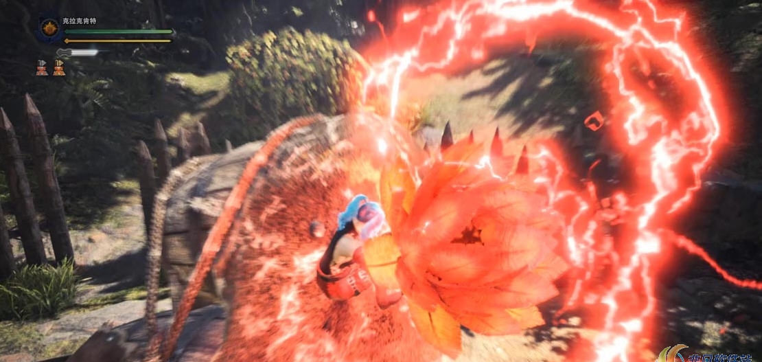 怪物猎人世界冰原大锤攻击特效MOD v1.69