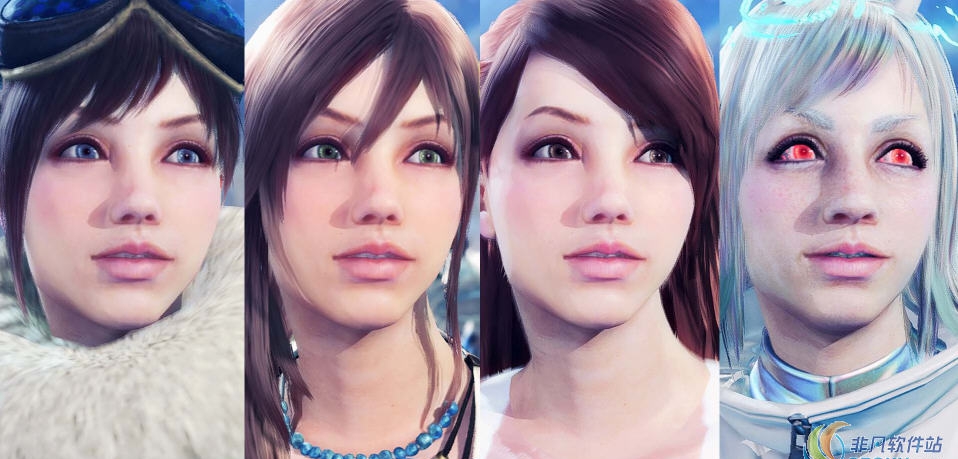 怪物猎人世界冰原处理者眼睛颜色MOD v1.15