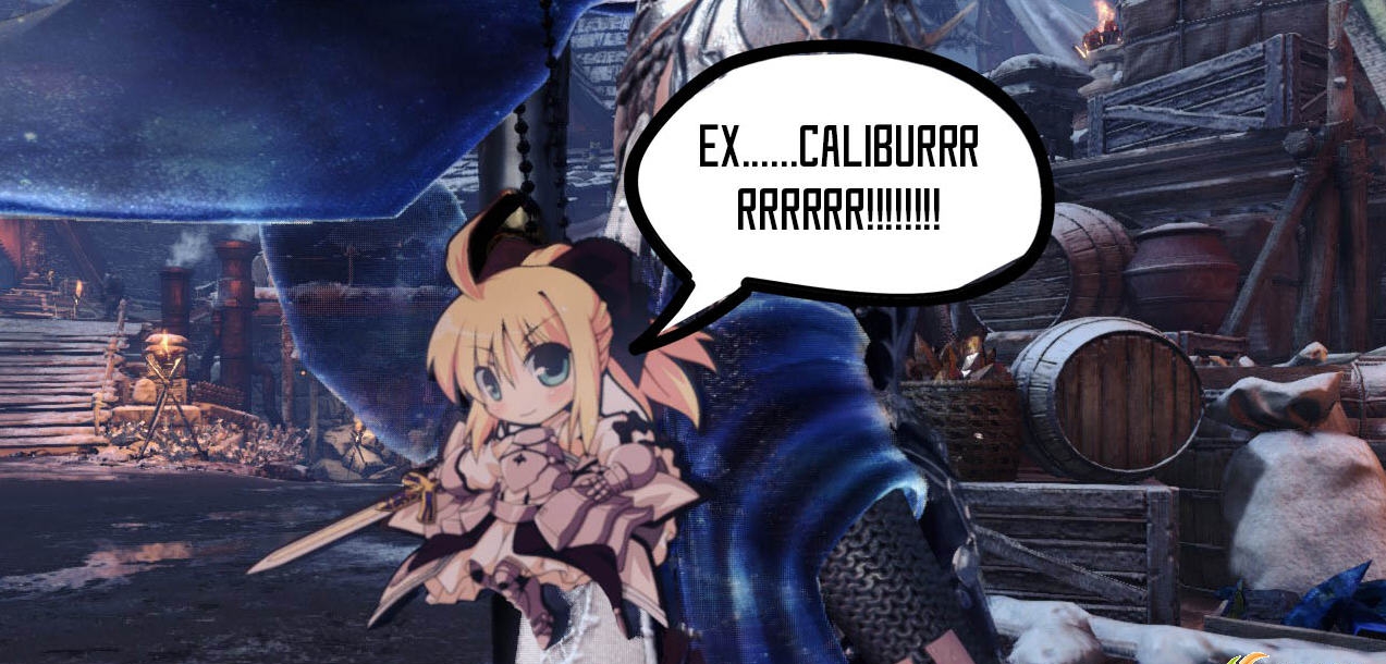 怪物猎人世界冰原Saber吊坠MOD v1.99