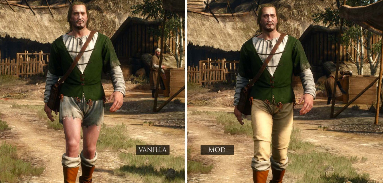 巫师3全新的农民裤子MOD v2.58