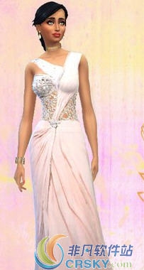 模拟人生4印度风女性长裙MOD v1.44