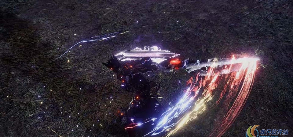 怪物猎人世界冰原艺术的冲锋剑特效MOD v1.12