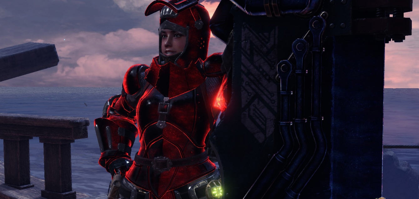 怪物猎人世界冰原女性星体高金套MOD v1.22