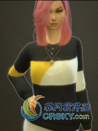 模拟人生4女性三色毛衣MOD v1.91