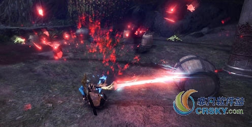 怪物猎人世界冰原太刀特效龙魂辉光MOD v1.103