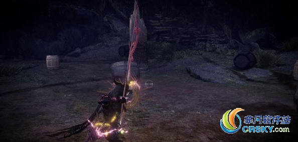 怪物猎人世界冰原红色魔法弓箭特效MOD v2.63