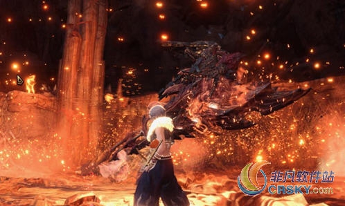 怪物猎人世界冰原符文石烈焰地带MOD v1.48