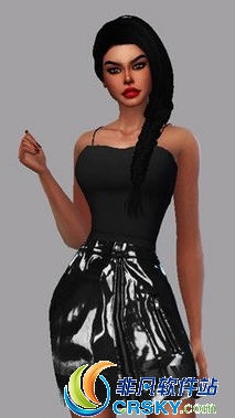 模拟人生4金属质感皮裙MOD v1.38