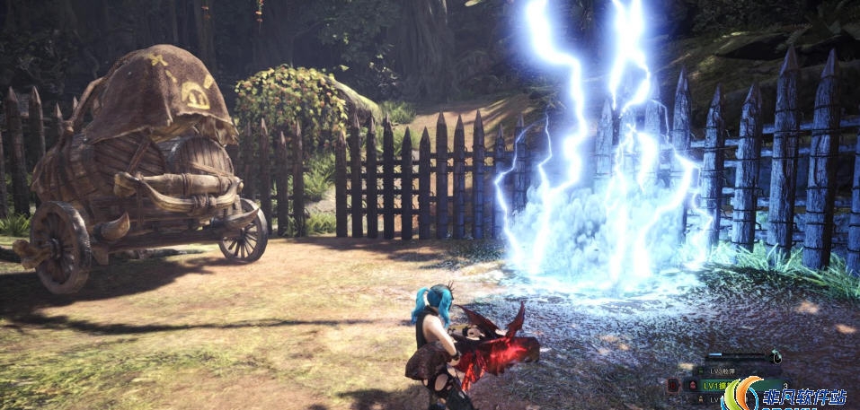 怪物猎人世界冰原轻重弩雷火特效MOD v2.36