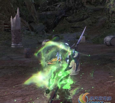 怪物猎人世界冰原只狼BUFF特效MOD v2.66