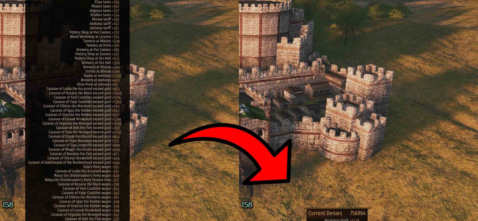 骑马与砍杀2现金流量总结MOD v2.26