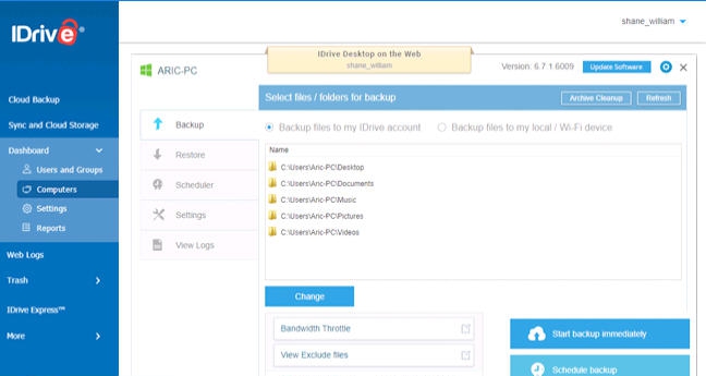 IDrive for Mac v3.5.9.11