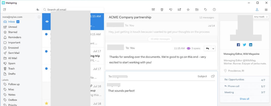 Mailspring for Mac v1.7.8
