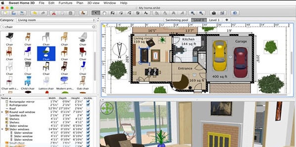 Sweet Home 3D for Mac v6.6
