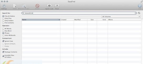 EasyFind for Mac v4.9.9
