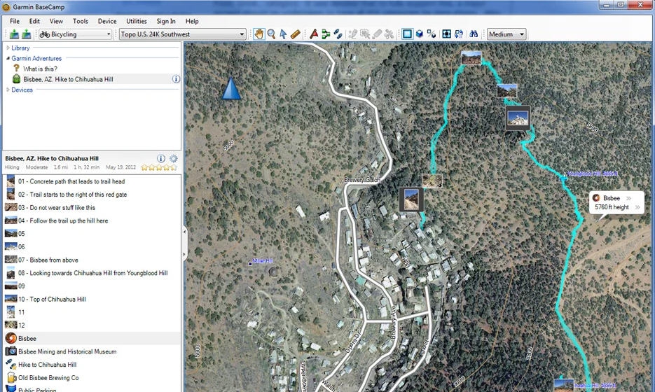 Garmin BaseCamp for mac v4.8.12
