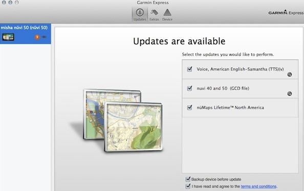 Garmin Express for Mac v7.0.3