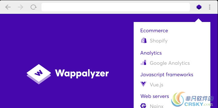 Wappalyzer for Chrome v5.9.35