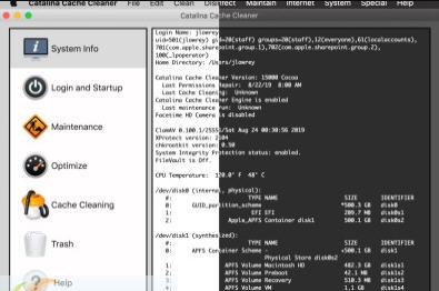 Catalina Cache Cleaner for Mac v15.0.8