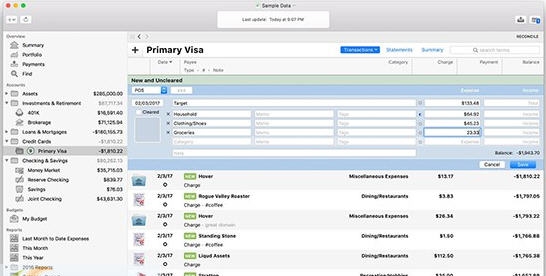 Banktivity for Mac v7.5.5