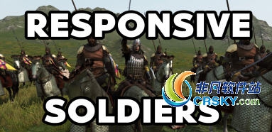骑马与砍杀2士兵接到命令会做出回应MOD v1.14