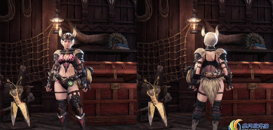 怪物猎人世界冰原清凉的灭尽龙套MOD v1.23