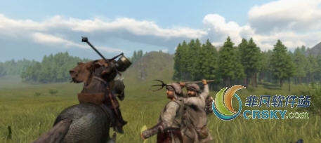 骑马与砍杀2改变骑马时的攻击视角MOD v2.52