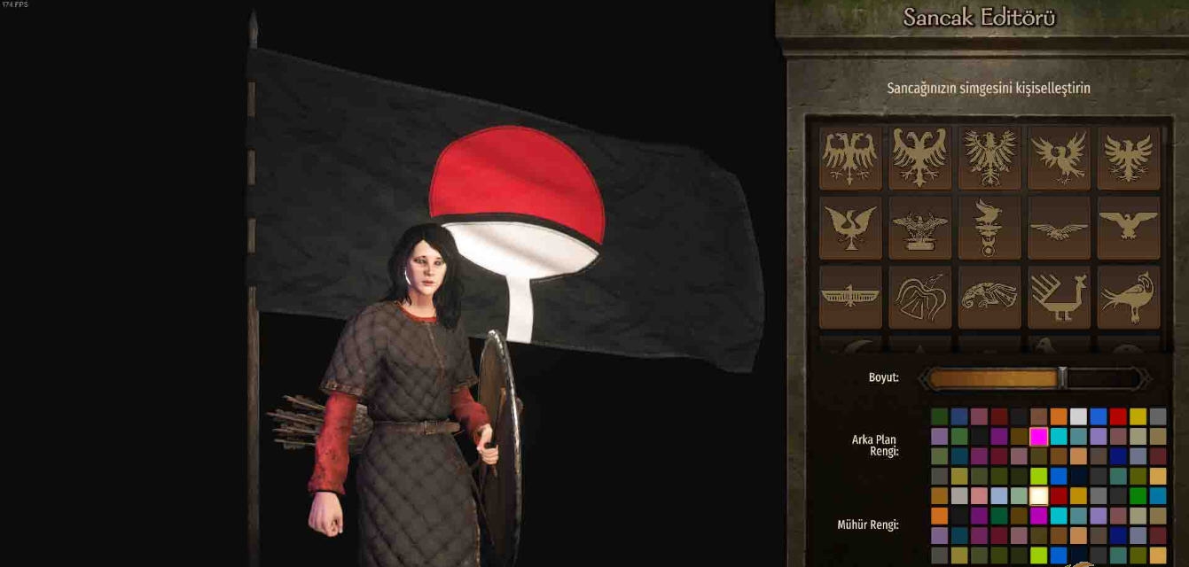 骑马与砍杀2宇智波族徽旗帜MOD v1.70