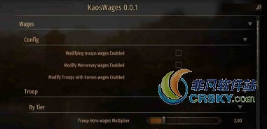 骑马与砍杀2部队工资修改MOD v1.59