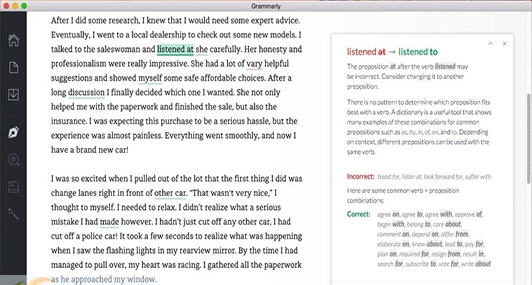 Grammarly for mac v1.5.71