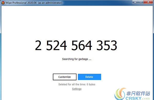 Wipe Professional(电脑快速清理) v2020.18