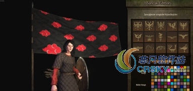 骑马与砍杀2火影晓组织旗帜MOD v1.88