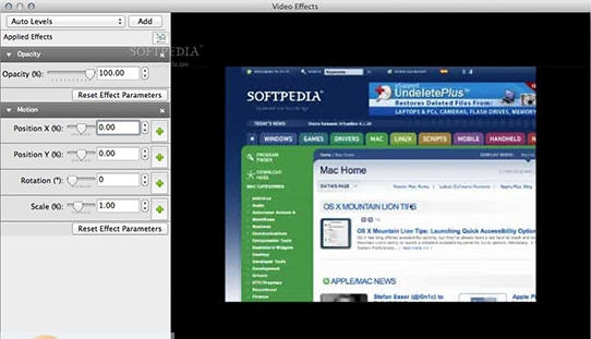 VideoPad Video Edito for Mac v8.48