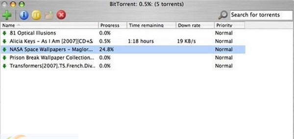 BitTorrent for Mac v7.4.10