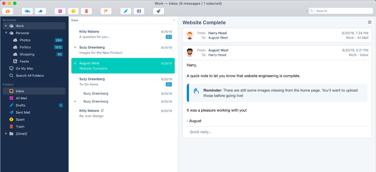 Postbox for Mac v7.0.23