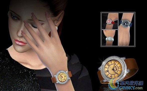 模拟人生4女款时尚手表MOD v1.18