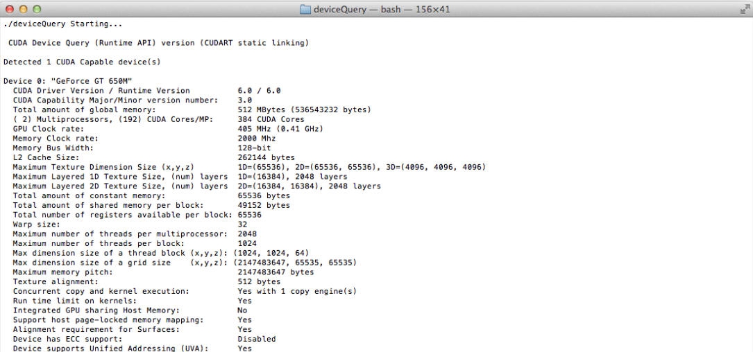 NVIDIA CUDA Toolkit for Mac v10.2.96
