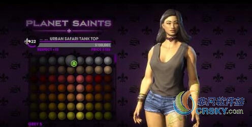 黑道圣徒3复刻版增加568种角色服装颜色MOD v1.101