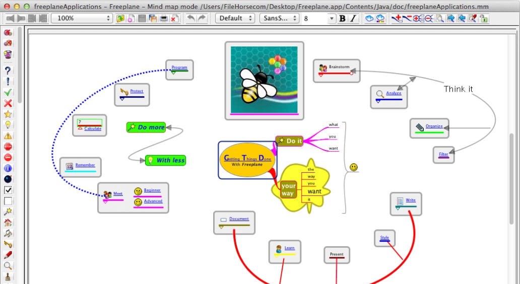 Freeplane for Mac v1.8.9
