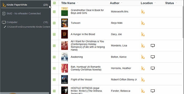Epubor Kindle Transfer for Mac v1.0.2.227