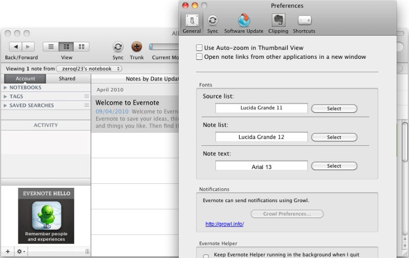 Evernote for Mac v7.19