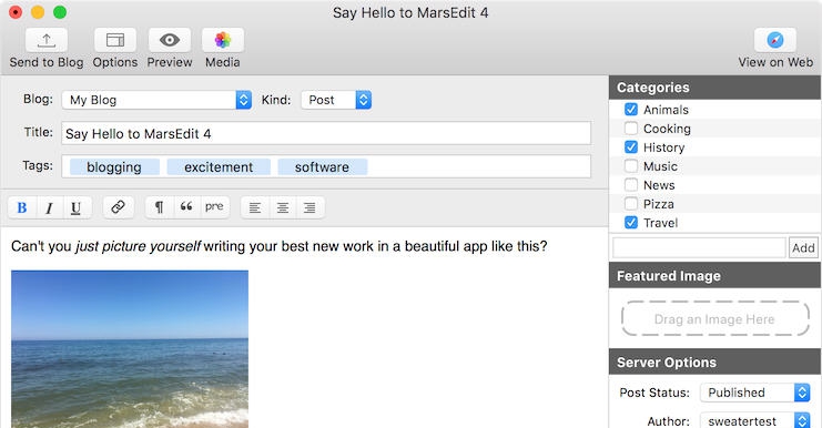 MarsEdit for Mac v4.3.11