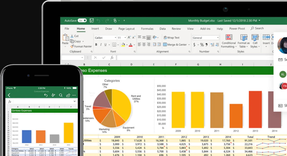 Microsoft Excel for Mac v16.43