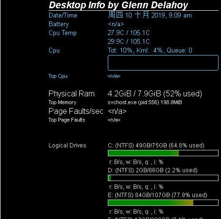 Desktop Info(桌面系统信息) v2.6.8
