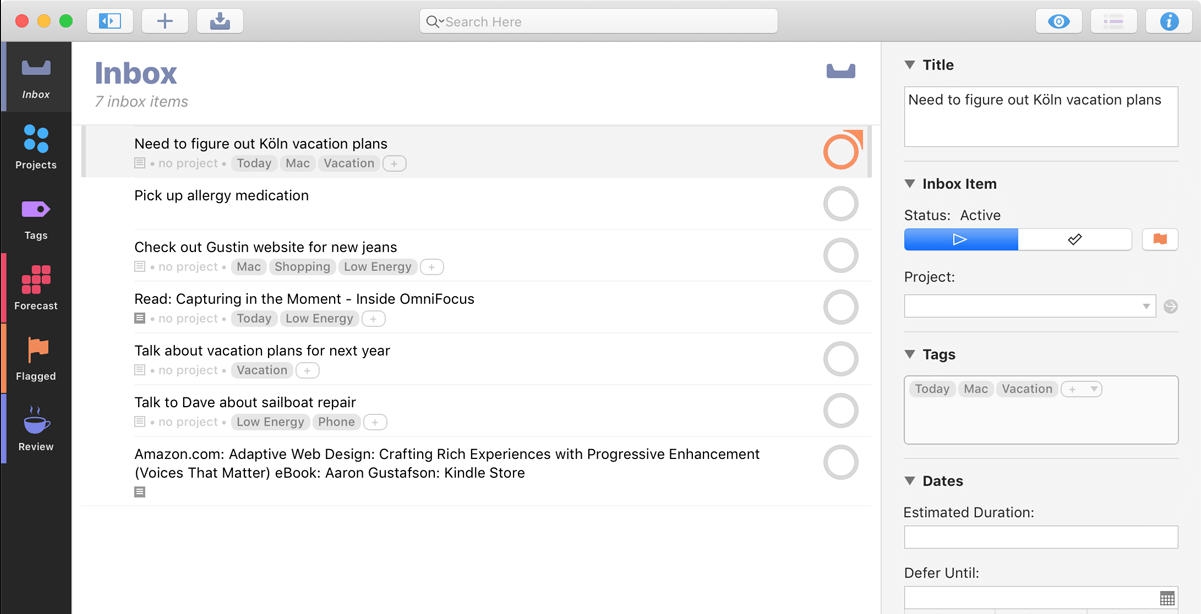 OmniFocus for Mac v3.13