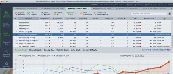 Rank Tracker for Mac v8.35.10