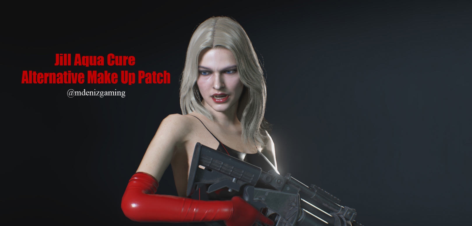 生化危机3重制版吉尔黑色紧身吊带装MOD v1.90