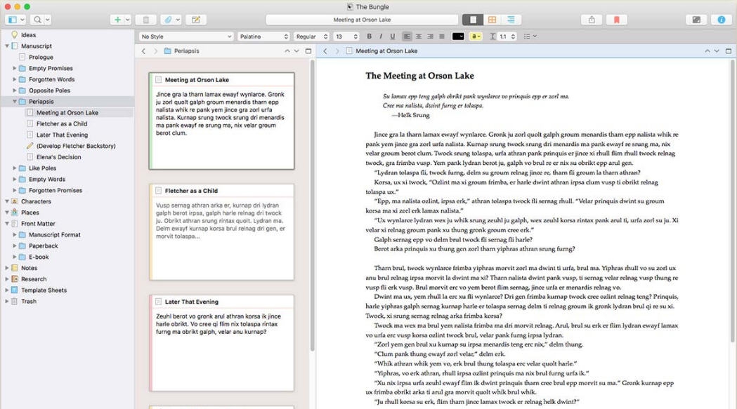 Scrivener for Mac v3.1.10