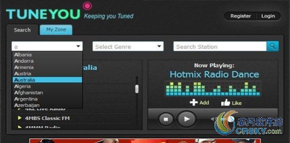 TuneYou Radio for Chrome v1.0.8