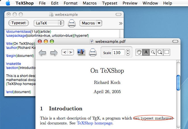TeXShop for Mac v4.49
